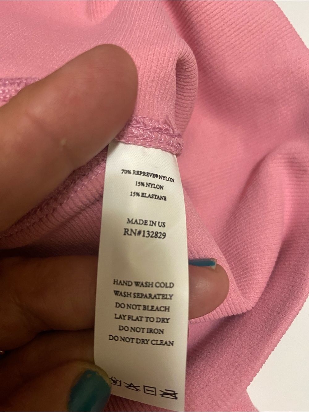 pink leggings size s/m - Picture 8 of 8